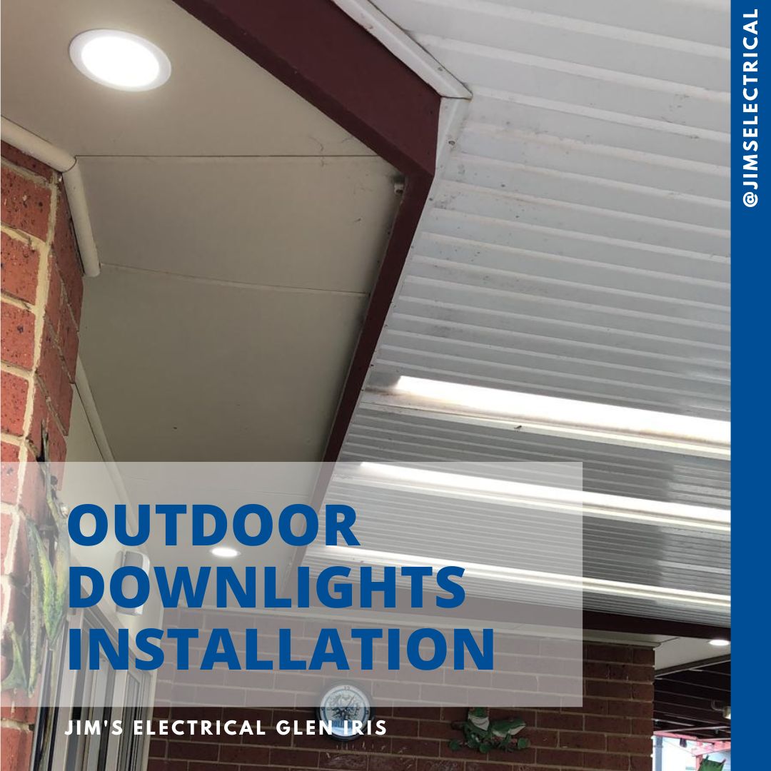 Outdoor Downlights Installation